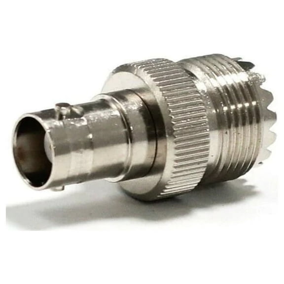 BNC Female Jack to UHF SO-239 Female Jack RF Adapter Connector
