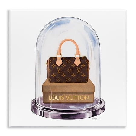 Stupell Industries Glam Purse Bell Jar Wall Plaque Art, design by Amanda Greenwood