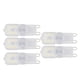 thumbnail image 4 of 5 uds G9 14LED bombilla 3W Luz blanca 6000K 14 LEDs 110V Bi Pin Base Vevor, 4 of 5