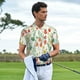 thumbnail image 3 of Balery Spring floral Camisa Polo de Hombre con Estampado, de Manga Corta y Tejido Medio, Camisa Tipo Golf Polo-Medium, 3 of 6