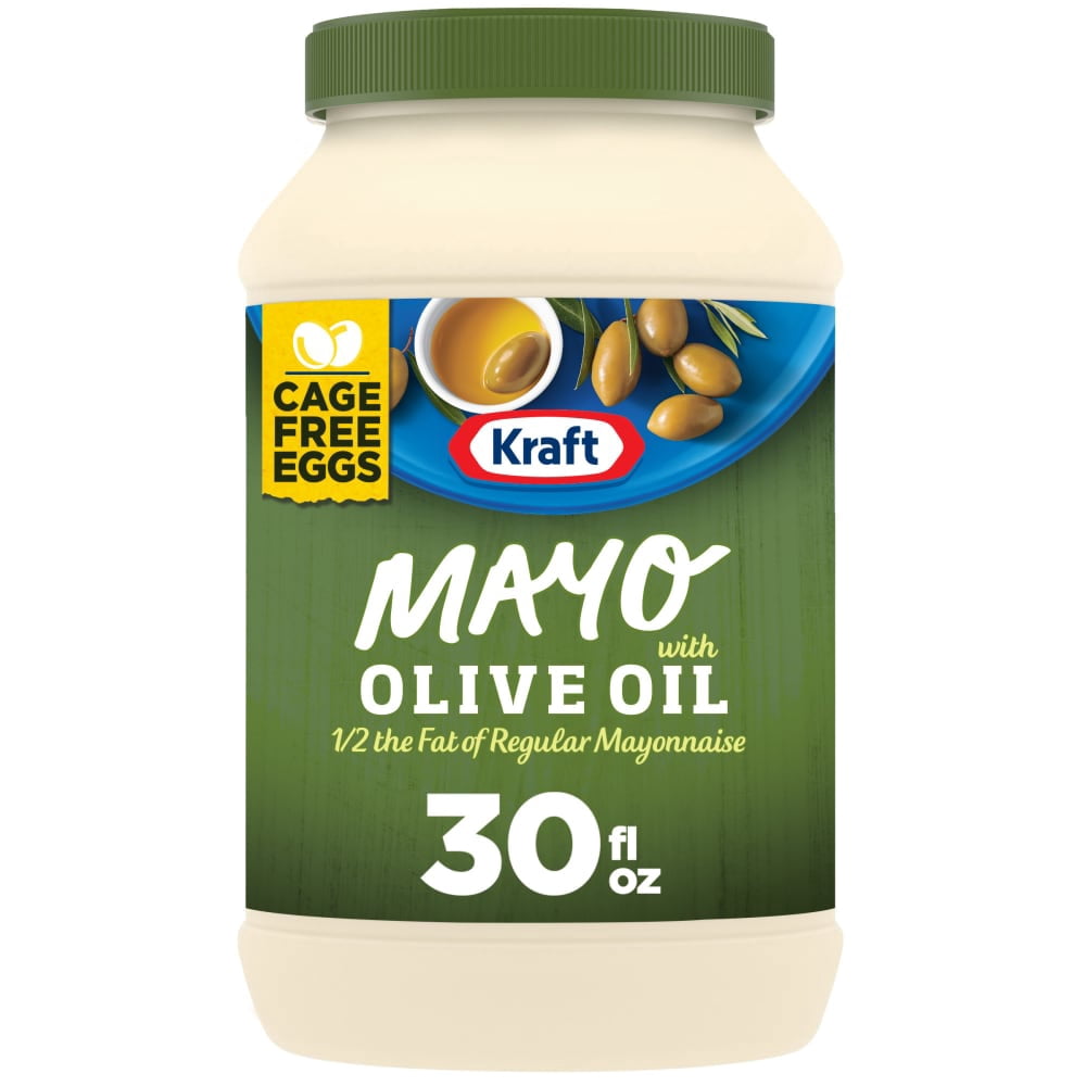 Kraft Reduced Fat Olive Oil Mayo 30 fo - 3 Pack