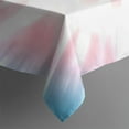 thumbnail image 4 of Colorful Tie Dye Pattern Rectangle Tablecloth 60"x102",Waterproof Polyester Rectangle Table Cloth, Wipeable Spillproof Polyester Tablecloth for Dining, Camping, Indoor and Outdoor, 4 of 6