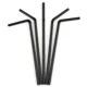 thumbnail image 3 of 100 pajitas de plástico negras desechables Rietjes de 21 cm de largo, flexibles, para cócteles, accesorios para bebidas de cocina, 3 of 6