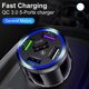 thumbnail image 3 of Cargador De Coche Usb De 5 Puertos 15A Cargador De Coche De Carga Rápida Adaptador De Encendedor De Cigarrillos Cargador De Teléfono De Coche De Apagado Automático Usb Para Coche Camión Suv Power Bank Muyoka Hogar, 3 of 7