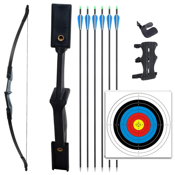 AMEYXGS Archery Recurve Bow&Arrows 40LBS Set for Adults  Target Practice Gift
