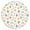 White Princess Fairy, variant on Yellow Princess Castle Unicorn Pattern Round Fitted Tablecloth with Elastic Edge,Dining Table Cover Waterproof,Outdoor Round Tablecloth for Camping,Dining,Indoor and Outdoor