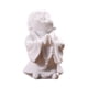 thumbnail image 2 of Fiudx Buda de Arenisca de Arena Blanca, Maitreya Sonriente, Artesanía de Resina, Decoración Relajante para Oficina, Figura para Aliviar El Estrés, Regalo Espiritual para La Familia, para Escritorio o, 2 of 6