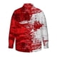 thumbnail image 4 of Men's Summer New Loose Print Long Sleeve Shirt Cardigan Beach Shirt M, 4 of 4