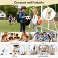 thumbnail image 5 of AFMAT Electric Pencil Sharpener, Fully Automatic Pencil Sharpener for 7-8mm Pencils & Colored Pencil, Auto in & Out, Rechargeable Vertical Hands-Free Sharpeners for Classroom/Home/Office,Yellow, 5 of 8