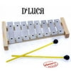 D'Luca 8 Notes Children Xylophone Glockenspiels with Music Cards