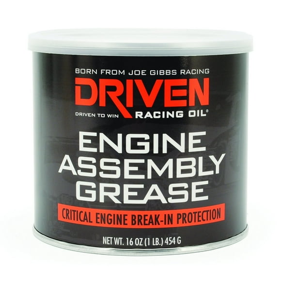 Driven Racing Oil Joe Gibbs Assembly Lube 00728 Racing Engine Assembly Grease; 1 Pound Tub; Dissolves In Oil