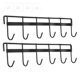 thumbnail image 5 of FELTECHELECTR 2Ud Para Colgar Tazas Y Utensilios En Pared Material De Hierro Color Negro, 5 of 8
