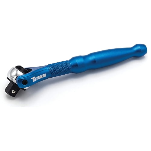 Titan 11316 1/4 in. Drive Aluminum Swivel Head Micro Ratchet TTN-11316