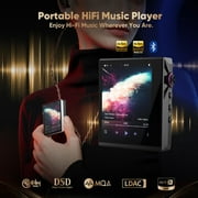 HIDIZS AP80 Pro-X MP3 Player with Bluetooth, Digital Audio Player, Dual ESS9219C Dac Chips, 0.0015% THD+N, DSD256 Native Decoding, MQA LDAC, FLAC, Blue