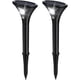 thumbnail image 1 of Luz solar para exteriores, paquete de 2 luces solares para jardín con sensor de movimiento, IP65, resistente al agua, 2 modos de luz solar para jardín, patio, exterior, camino, entrada, 1 of 6