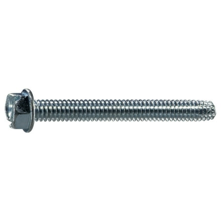 

1/4 -20 x 2-1/4 Zinc Hex Washer Head Type F Sheet Metal Screws (8 pcs.)