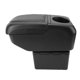 thumbnail image 5 of Caja De Reposabrazos Universal Para Automóvil Con 6 Puertos USB De Carga Organizadores De Automóviles De Doble Capa Y Organizador De Consolas De Descanso Para El Brazo Del, 5 of 7