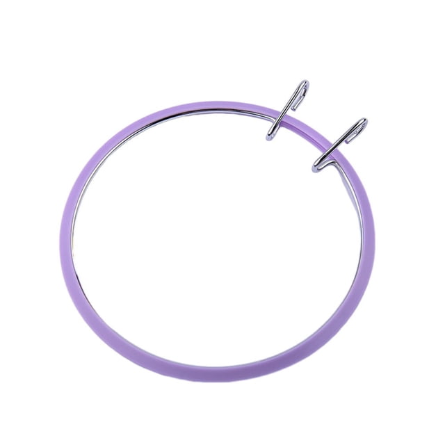 BUYISI Cross Stitch Round Loop Embroidery Hoop Knitting Frame For Diy Hand Embroidery Art Craft Sewing Handmade Needlework Tool 7.25 Inches