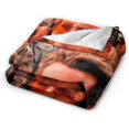 thumbnail image 5 of Bradley Cooper Blanket Flannel Soft Throw Blankets for Bedroom Livingroom Sofa Home 40""X30"", Black, 5 of 6