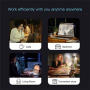 Home Storage Bar 26cm Computer Screen Monitor Light Bar E-Reading Lamp with Bi-Color Temperature 2800K-6500K 10 Levels of Adjustable Brightness for Laptop Desktop Office Home