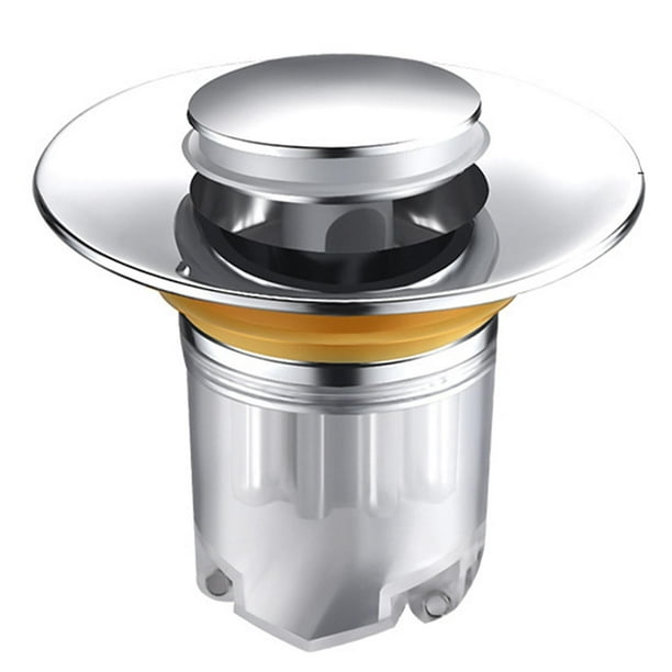 Universal Bathroom Sink Plug Stopper Wash Basin Core Bounce Drain Up T8J0