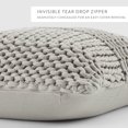 thumbnail image 3 of Comfort Canopy Cozy Chunky Knit Decor Throw Pillow Cover, 20" x 20", 3 of 8