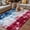 Blue, variant on Blue White Red Outdoor Rug for Patio/Deck/Porch, Non-Slip Large Area Rug 4 x 6 Ft, Tie-dye American Flag Star Abstract Indoor Outdoor Rugs Washable Area Rugs, Reversible Camping Rug Carpet Runner