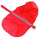 thumbnail image 2 of Impermeable ajustable con capucha para perros, impermeable y reflectante, chaqueta impermeable para perros, ropa de lluvia para perros pequeños, medianos y grandes (XL, rojo)., 2 of 4
