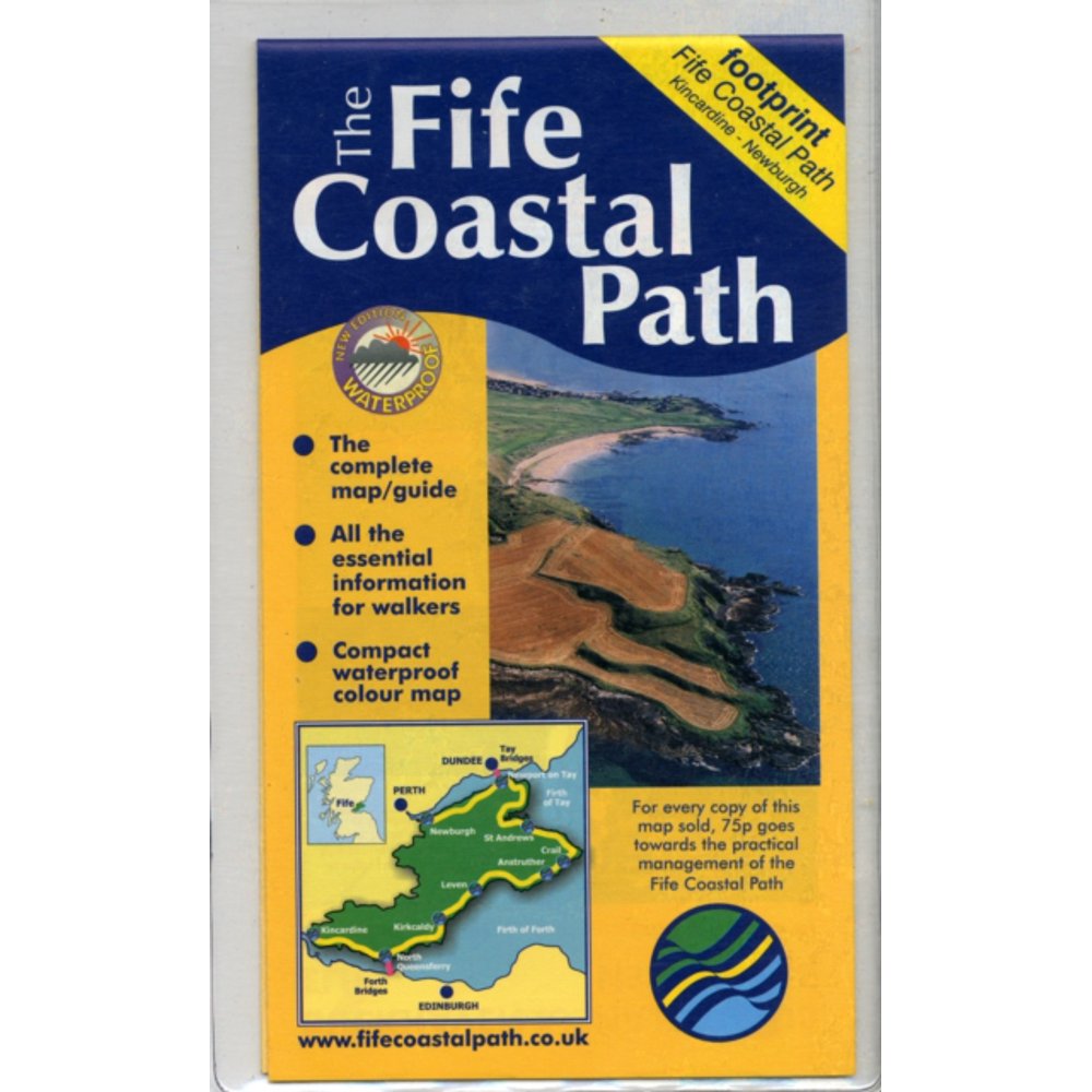 Fife Coastal Path (Footprint Map & Guide) (Map)