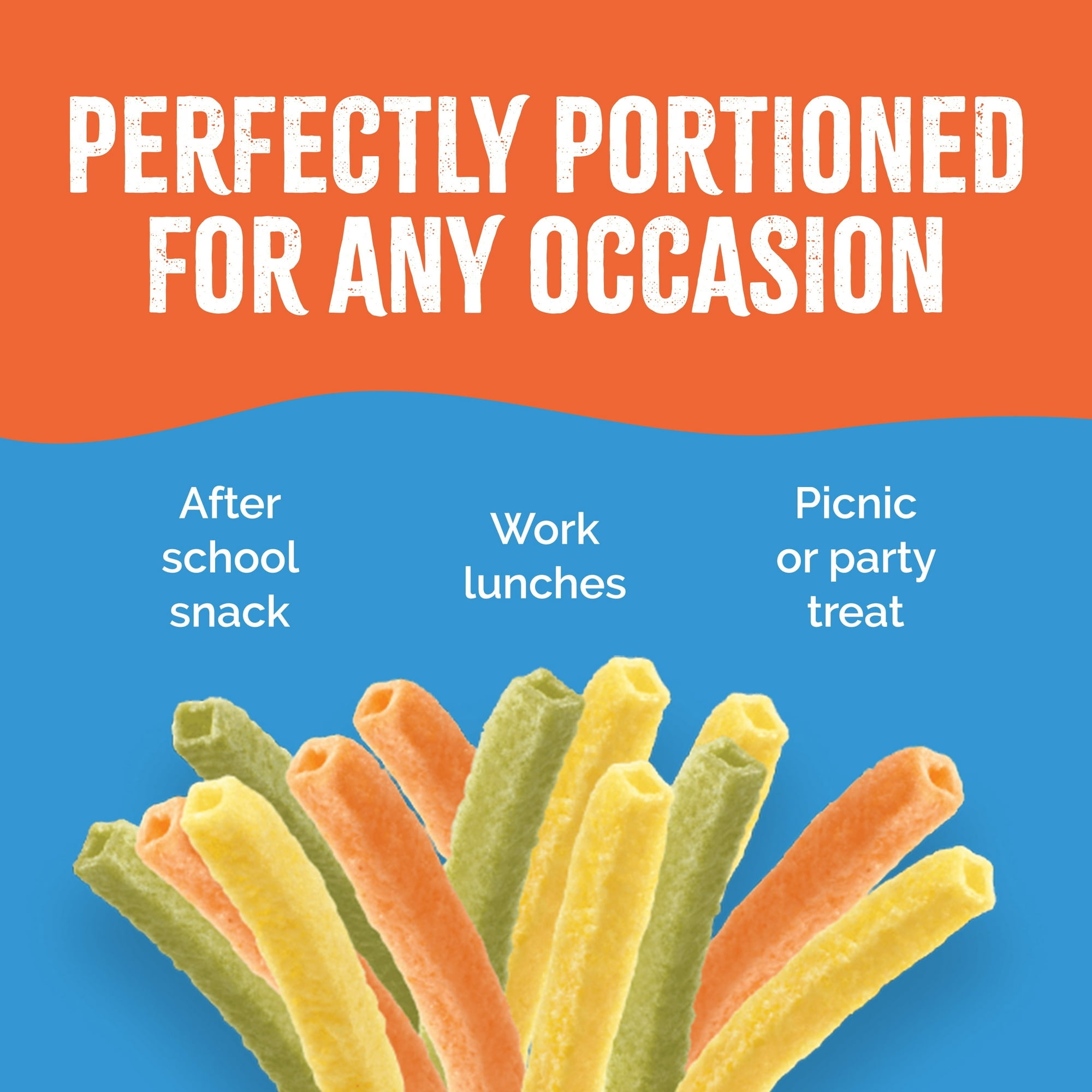 Sensible Portions Garden Veggie Straws, Sea Salt, 0.75 oz (10 Count) - pack of 2