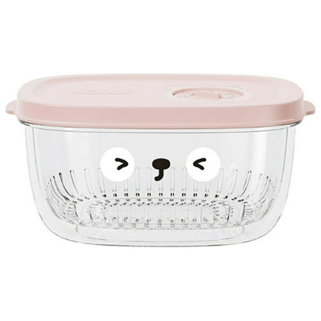 Kitchen Double Wall Storage Box Heavy Duty Storage Boxes for Dry & Wet Food Storage
