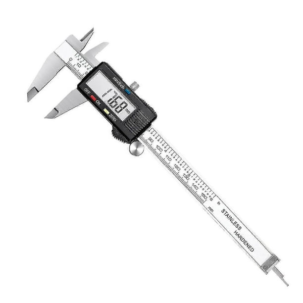 2023 - Digital Vernier Caliper, 150mm/6 Inch Stainless Steel Vernier Caliper, Electronic Digital Vernier (ShiKai)