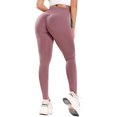 thumbnail image 3 of Collants de Sport pour Femmes Leggings de Compression Pantalons de Yoga Froissés, 3 of 7