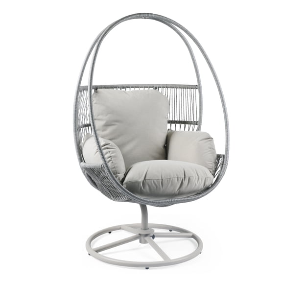 Reno Outdoor Wicker Swivel Lounge Chair