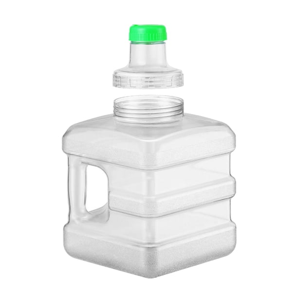 Dispensador de agua, botella de agua, contenedor de almacenamiento de agua, garrafa de agua de un galón Cuadrado de 75 litros.