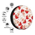 thumbnail image 4 of Kdxio Spare Tire Cover for RV Trailer, Waterproof Wheel Cover,Camper Spare Tire Cover Fit for Rv SUV Truck Travel Trailer -Cute Mushroom, 4 of 8