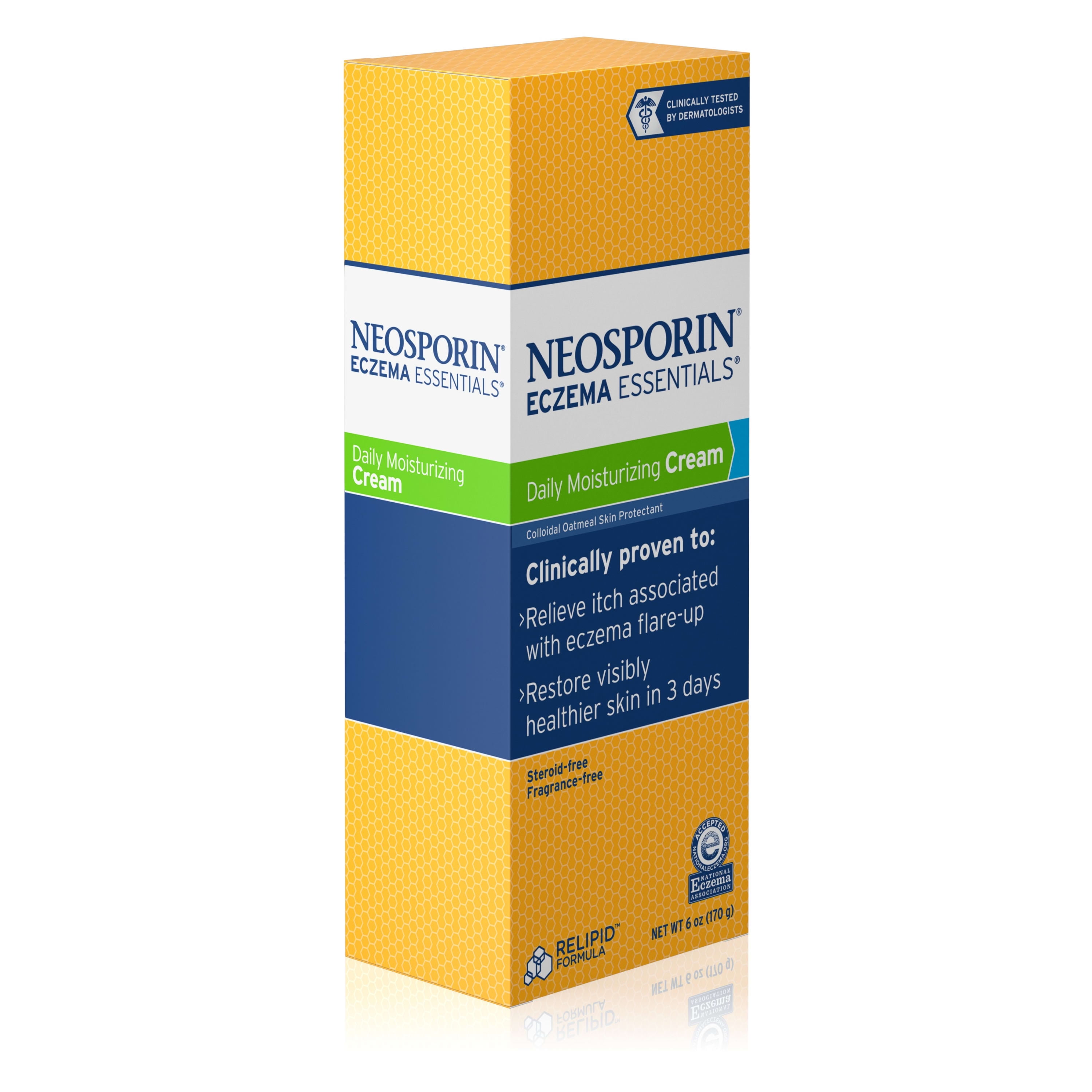 Neosporin Eczema Essentials Daily Moisturizing Cream 6 Oz Walmart Com Walmart Com