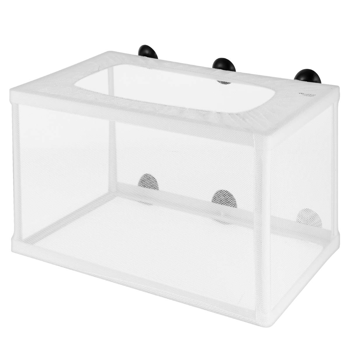 POPETPOP Fish Breeder Net Fish Nursery for Aquarium Hang on Breeder Box, Fish Breeding Net
