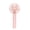 Pink, variant on USB Charging 3 Wind Modes Cooling Fan with Stable Triangle Stand Portable Miniature Desk Fan For Offices