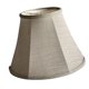 thumbnail image 3 of Pantalla de tela para lámpara de mesa, moderna y elegante, accesorios de decoración, cubierta para lámpara. Gris, 3 of 9