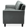 thumbnail image 5 of Lifestyle Solutions Harvard Sofa in Dark Gray Microfiber Upholstery, 5 of 21