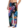 thumbnail image 2 of Fotbe Tropical Palm Leaves Men's Pajama Pants,Sleepwear Pants,Pj Bottoms Drawstring And Pockets-XX-Large, 2 of 9