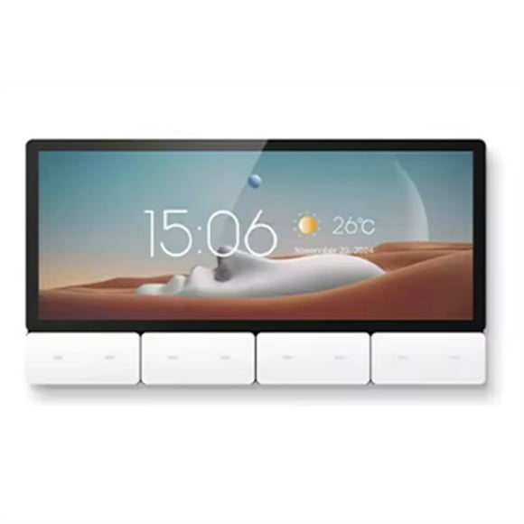 Panel de Control Inteligente TUYA ZIGBEE con WIFI, Pantalla Táctil, IR, Bluetooth, Amplificador de Pared, de Música para Android 11, Color