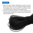 thumbnail image 3 of Uxcell 48 Yards Mesh Tube 3/16 Inch Decor Tubing Flex for Wreath,DIY Craft Black, 3 of 3