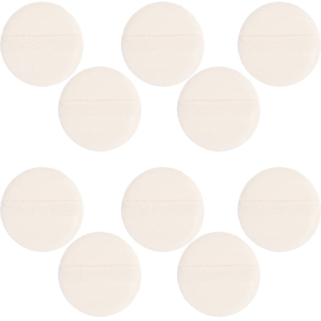 12 Pcs Puffs à Poudre Douces pour le Corps, Puffs à Poudre Lâches, Puffs à Poudre Rondes en Velours