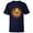 Navy, variant on Admiral Ackbar Admiral’s Snack Bar Logo Funny - Short Sleeve T-Shirt for Kids - Customized-White