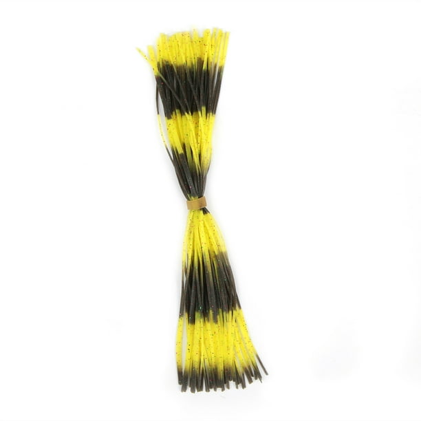 HURRISE Silicone Lure Skirt,600 Strands Soft Silicone Lure Skirts