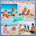 thumbnail image 3 of Red Childrens Sand Excavator Toy Dinosaur Design Beach Shovel Outdoor Play Activity Sensory Development Garden Sandbox Tool Portable Construction Fun, 3 of 8