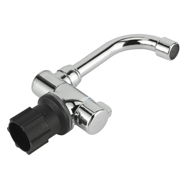 Rdeghly RV Remplacement RV Style /2in Robinet à Filetage Sortie d'Eau Froide Chaude 360 Rotation pour RV Caravane Cuisine Salle de Bain RV Led RV