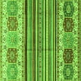 thumbnail image 1 of Ahgly Company Indoor Square Abstract Green Modern Area Rugs, 3' Square, 1 of 4